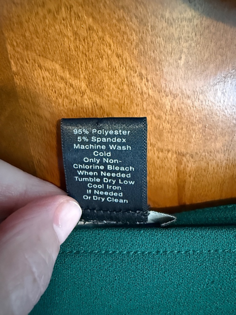 Ann Taylor Teal Boatneck Top with Ruffle Bell Sleeves - Picture 3 of 4